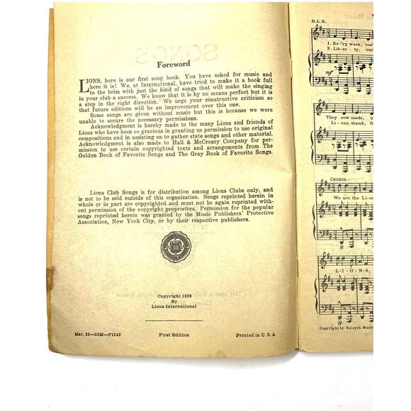 Antique Early 1900s Song Books & 80s Vintage Sheet Music Books Lot of 5 - Picture 6 of 12